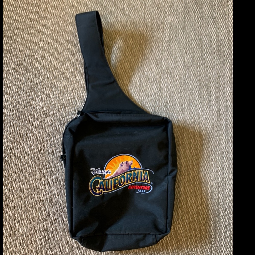 Disney California Adventure park crossbody backpack